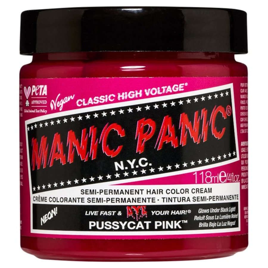 Manic Panic colorazione vegana a lunga durata per capelli reattiva ai raggi UV