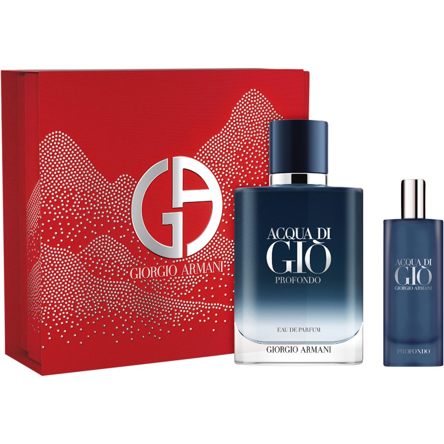 giorgio armani acqua di gio profondo woda perfumowana 100 ml   zestaw