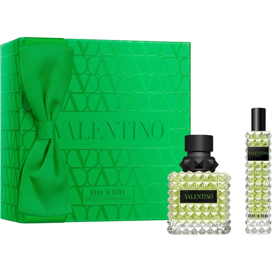 valentino valentino donna born in roma green stravaganza woda perfumowana 50 ml   zestaw