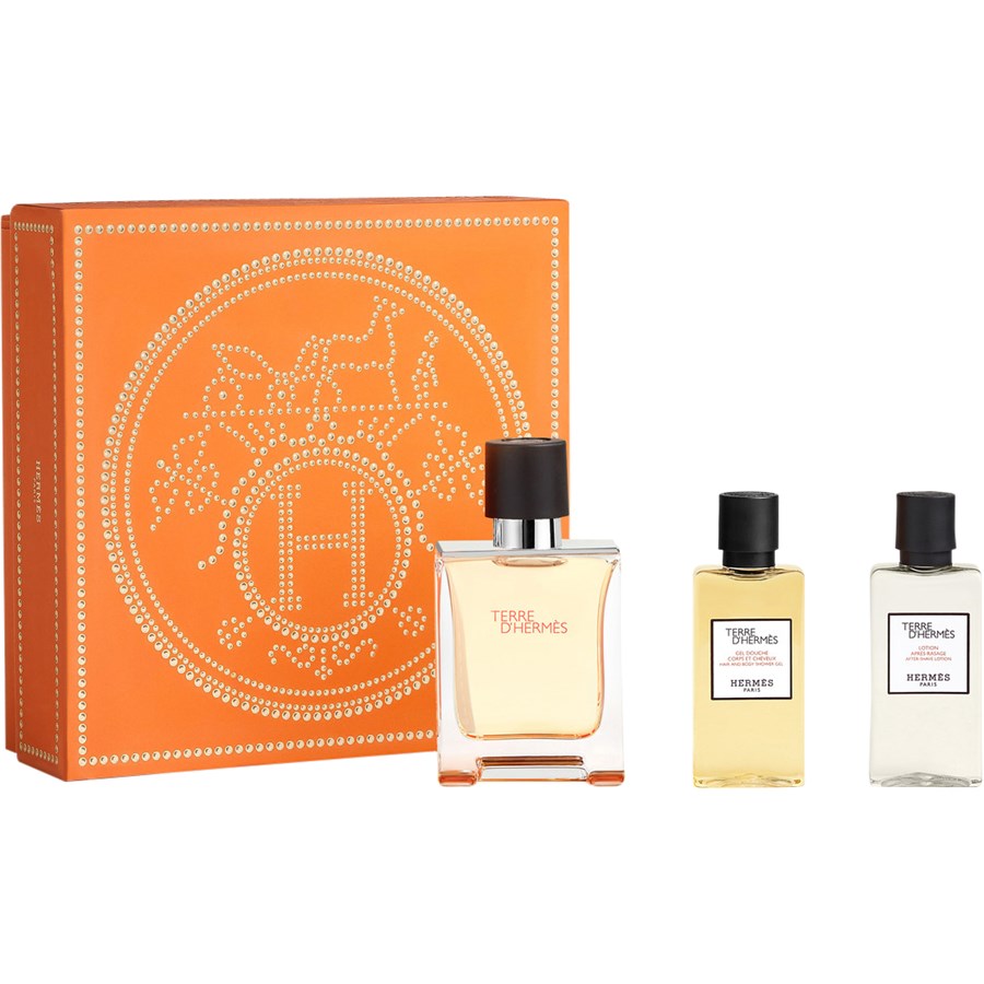 Hermès Terre d’Hermès Geschenkset Eau de Toilette Terre d’Hermès 50 ml + Duschgel 40 ml + Aftershave-Lotion 40 ml / 1 Stk.