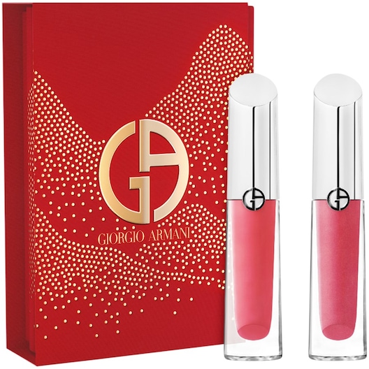 Armani Make-up Læber Gavesæt 02 Candy Halo 3,5 ml + 05 Berry Beam 3,5 ml 3,5 ml ()