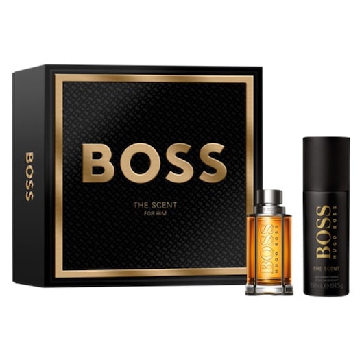 Hugo Boss Boss Black dufte til mænd BOSS The Scent Gavesæt Eau de Toilette Spray 50 ml + Deodorant Spray 150 ml 1 Stk. (390,00 kr / 1 stk.)