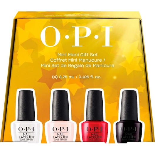 OPI OPI Collections OPI x Wicked Mini 4-pak Bubble Bath 3,75 ml + Alpine Snow 3,75 ml + Big Apple Red 3,75 ml + Lincoln Park After Dark 3,75 ml 3,75 ml ()