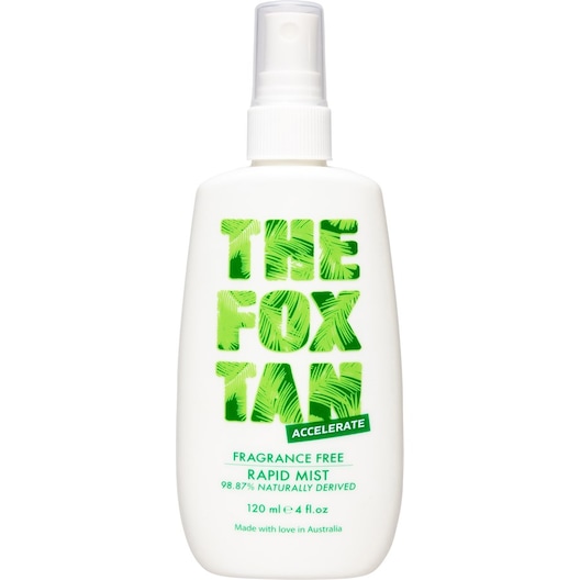 THE FOX TAN Accelerators Fragrance Free Rapid Tanning Mist Selvbrunere Female 120 ml