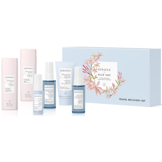 Kerasilk Hårpleje Specialists Gavesæt Repairing Shampoo 75 ml + Repairing Conditioner 75 ml + Liquid Cuticle Filler 50 ml + Regenerating Mask 50 ml + Taming Balm 25 ml + Repair Spray 50 ml 1 Stk. (649,00 kr / 1 stk.)