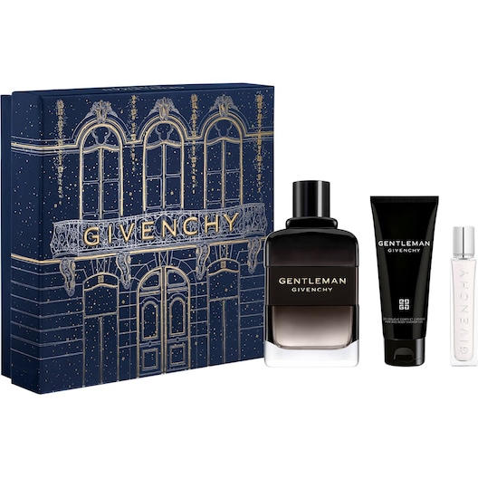 GIVENCHY Dufte til mænd GENTLEMAN GIVENCHY Gavesæt Gentleman Givenchy Eau de Parfum Boisé 100 ml + Duschgel Body & Hair 75 ml + Travel Spray 12,5 ml 1 Stk. (899,00 kr / 1 stk.)