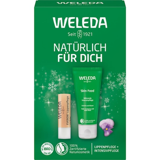 Weleda Collection Skin Food Lahjasetti Luonnollisesti sinulle Skin Food 30 ml + Everon huulihoito 4,8 g 1 Stk. (7,46 € / 1 Kpl)