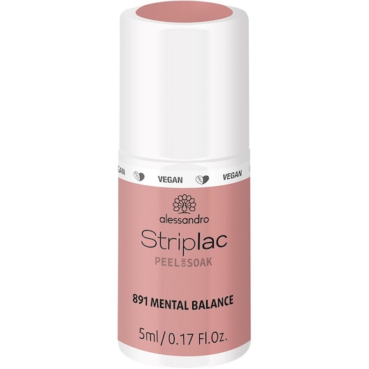 Alessandro Negle Striplac Peel Or Soak - Vegan Mystic Soul Look Mental Balance 5 ml ()