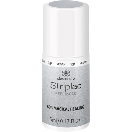 Alessandro Negle Striplac Peel Or Soak - Vegan Mystic Soul Look Magical Healing - Shimmer & Glitter 5 ml ()