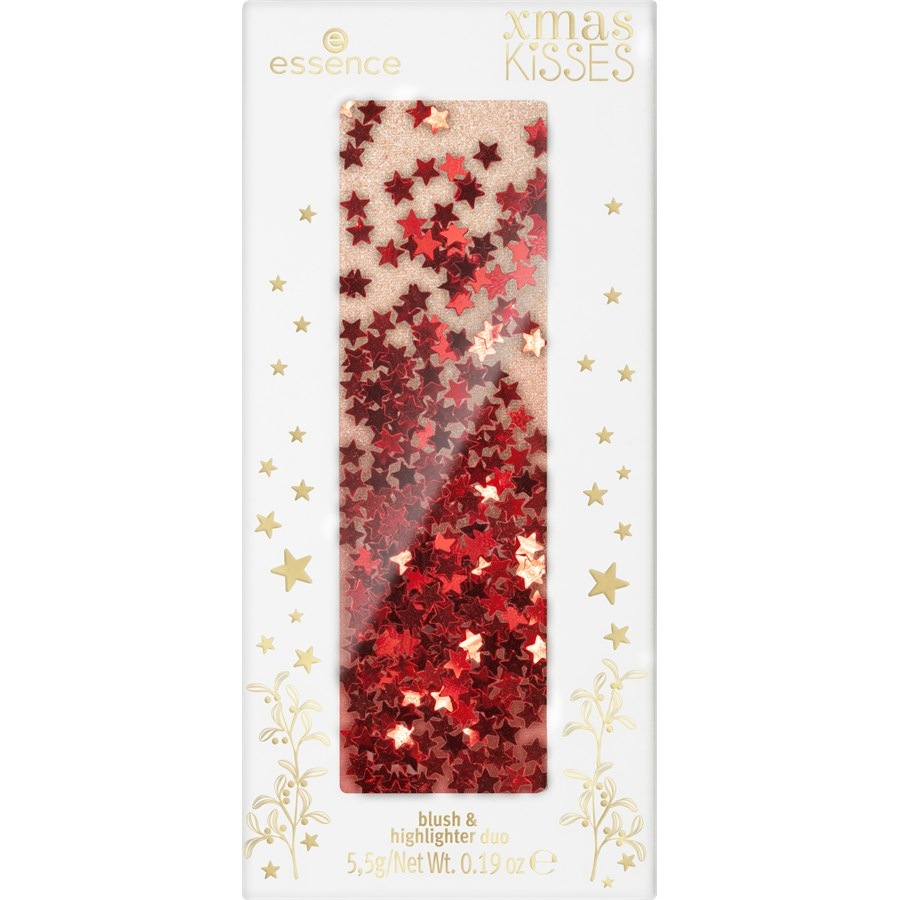 Essence xmas KiSSES Duo di fard ed evidenziatori