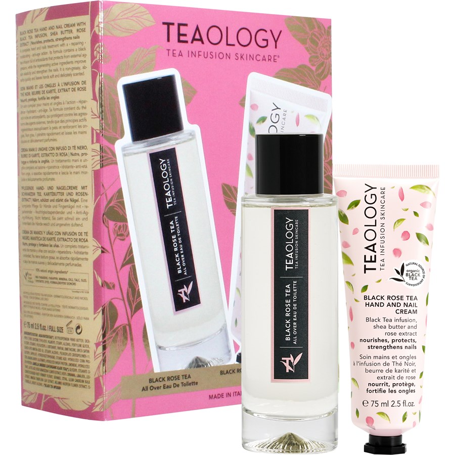 teaology black rose tea woda toaletowa 100 ml   zestaw