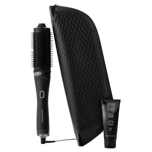 ghd Hårstyling Varmebørster Duet Blowdry™ gift set 2024 duet blowdry™ professional 2-i-1 hårtørrerbørste 1x + volume forever - volumengivende føntørringscreme 100 ml + varmebeskyttelsesetui 1x 1 Stk. (3.495,00 kr / 1 stk.)