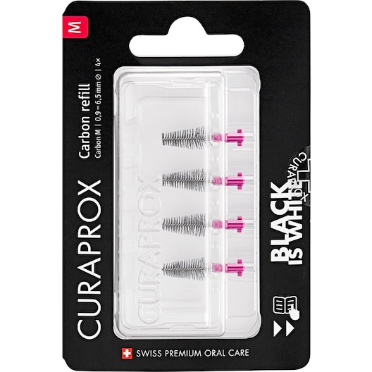 Curaprox Interdentalbürsten Black is White Carbon Refill Zahnbürsten Unisex 1 ct