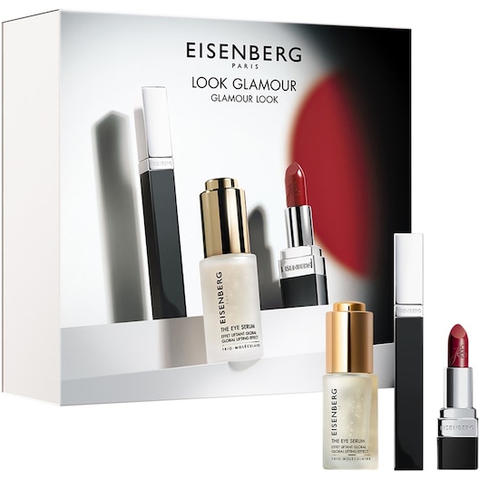 Eisenberg Ansigtspleje Serums Coffret Look Glamour The Eye Serum 15 ml + Le Mascara Noir® 6,8 ml + J.E. Rouge® R02 Opéra 3,5 g 1 Stk. (1.159,00 kr / 1 stk.)