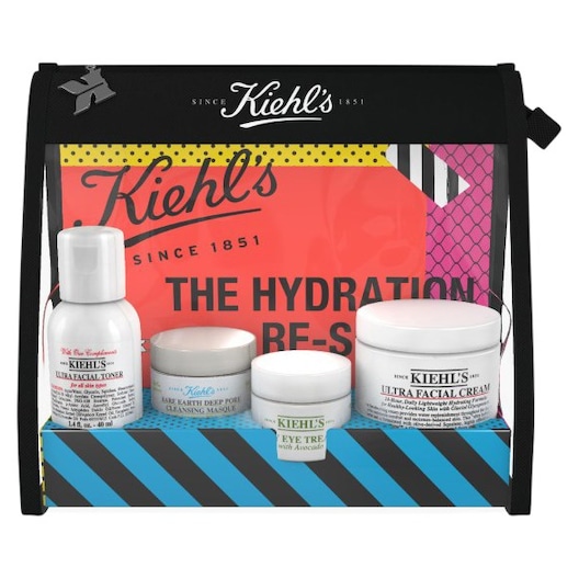 Kiehl's Ansigtspleje Fugtighedspleje Ultra Facial Hydration Hits Set Ultra Facial Cream 50 ml + Ultra Facial Toner 40 ml + Rare Earth Mask 14 ml + Avocado Eye Cream 7 ml 1 Stk. (318,00 kr / 1 stk.)