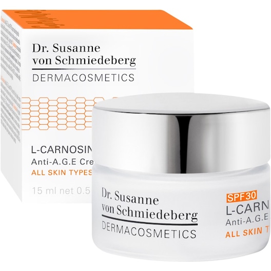 Dr. Susanne von Schmiedeberg Face creams L-Carnosine Anti-A.G.E. Cream LSF 30 Gezichtscrème Dames 15 ml