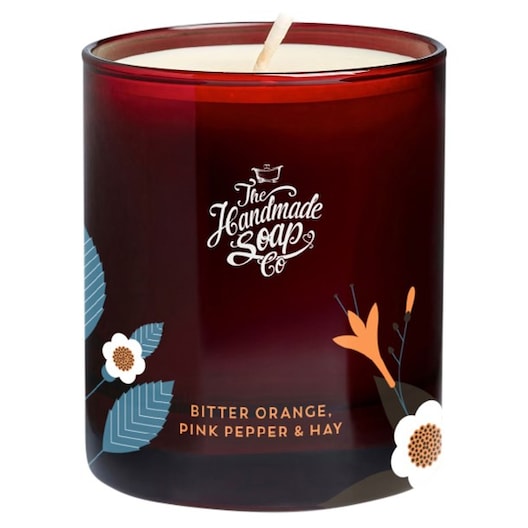 The Handmade Soap Bitter Orange, Pink Pepper & Hay Candle Duftlys Unisex 210 ml