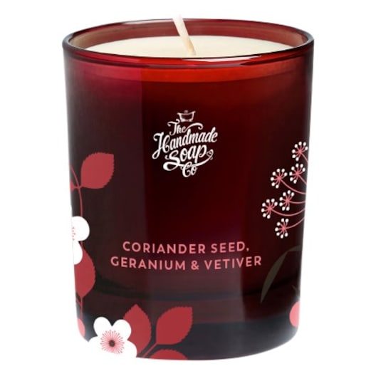 The Handmade Soap Coriander Seed, Geranium & Vetiver Scented Soy Candle Duftlys Unisex 70 g