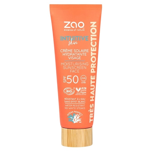 Zao Fugtighedspleje Moisturising Face Sunscreen Solcreme Female 50 ml