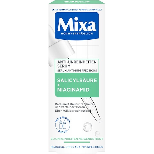 Mixa Gesichtspflege Anti-Unreinheiten Serum Tagespflege Damen 30 ml