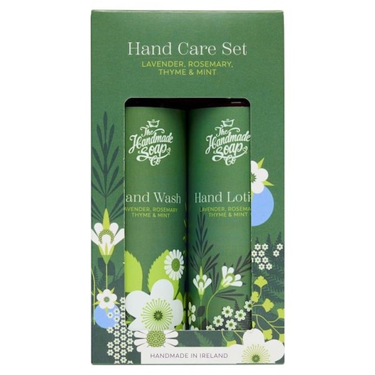 The Handmade Soap Lavender, Rosemary, Thyme & Mint Gavesæt med håndsæbe og håndlotion Håndcremer Unisex