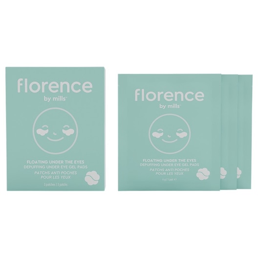 florence by mills Eyes & Lips Floating under the Depuffing Eye Gel Øjenmaske og -pads Female