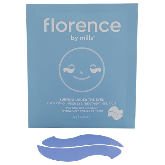 florence by mills Eyes & Lips Surfing under the Hydrating Treatment Gel Pads Øjenmaske og -pads Female