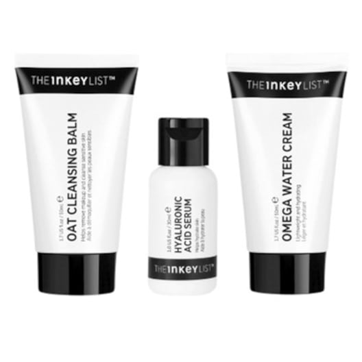 The INKEY List Ansikte Återfuktande krämer Healthy Skin Starts Here Oat Cleansing Balm 50ml + Hyaluronic Acid Serum 30ml + Omega Water Cream 50ml + Ectoin Hydro-Barrier Serum 2ml sachet 1 Stk. (243,00 kr / 1 st.)