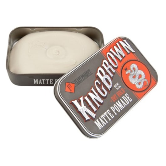 King Brown Hårstyling Matte Pomade Hårvoks Male 75 g