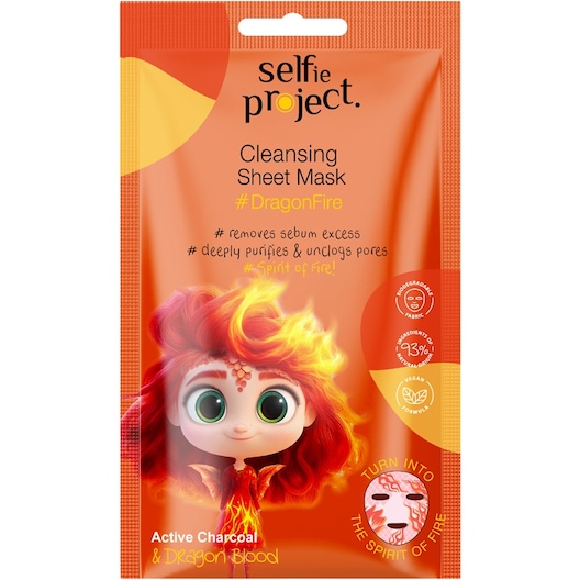 Selfie Project Masker af stof Fantasy Cleansing Sheet Mask Rensemasker Unisex