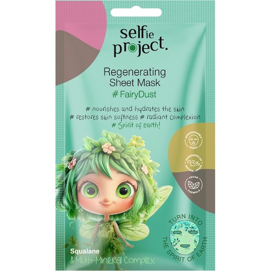 Selfie Project Masker af stof Fantasy Regenerating Sheet Mask Sheet-masker Unisex