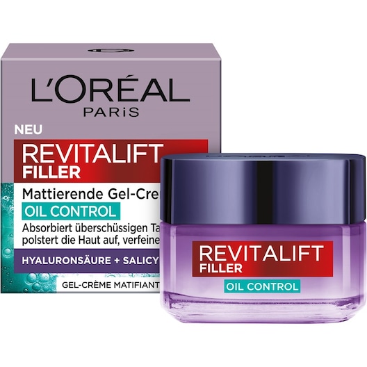 L’Oréal Paris Feuchtigkeitspflege Revitalift Filler Mattierende Gel-Creme Oil Control Tagespflege Unisex 50 ml