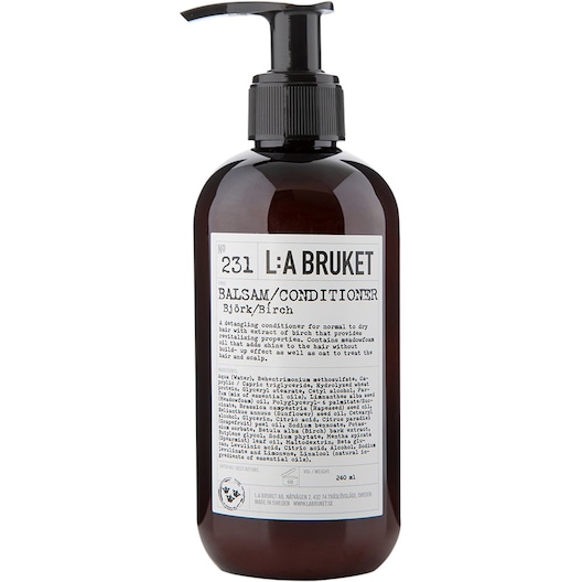La Bruket Balsam 231 Conditioner Birch Skylning af opbygning og reparation Female 240 ml