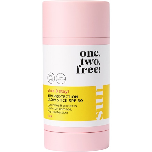 One.two.free! Solpleje Sun Protection Glow Stick SPF 50 Solbeskyttelse Female 25 g