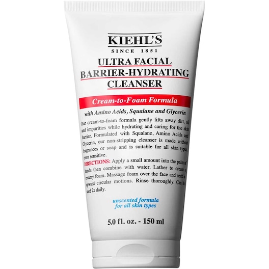 Kiehl's Hudrensning Ultra Facial Barrier-Hydrating Cleanser Rengøringsskum Female 150 ml