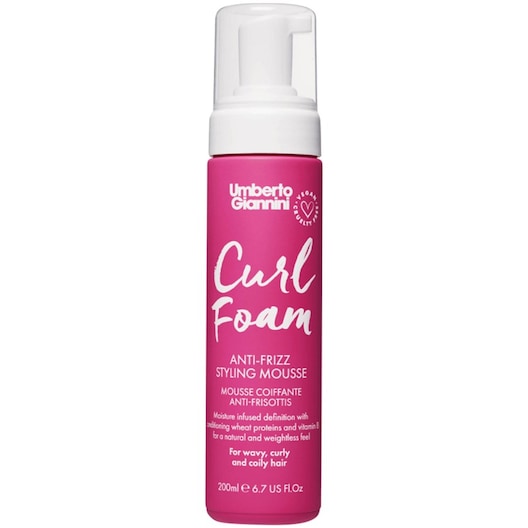 Umberto Giannini Curl Jelly Foam Anti-Frizz Styling Mousse Schaumfestiger Damen 200 ml