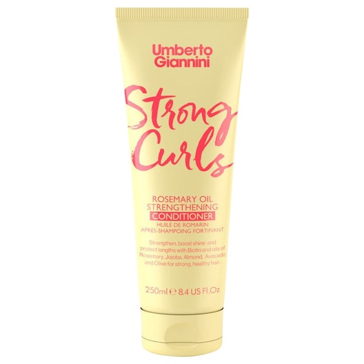 Umberto Giannini Strong Curls Rosemary Oil Conditioner Aufbau & Reparatur Spülung Damen 250 ml