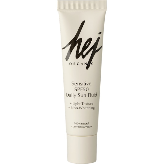 Hej Organic Fugtighedspleje Sensitive SPF50 Daily Sun Fluid Dagcreme Female 30 ml