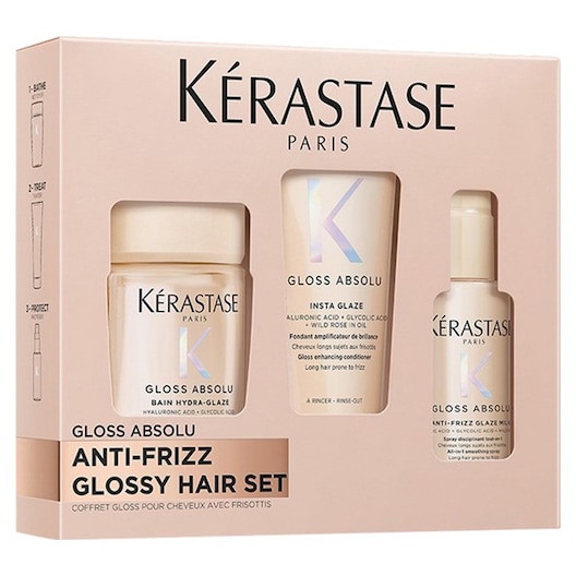 Kérastase Gloss Absolu Anti-Frizz Glossy Hair Set Fugtgivende shampoo Female