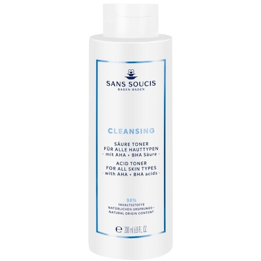 Sans Soucis Hudrensning Aqua Clear Skin Säure Toner mit AHA+BHA Ansigtsvand Female 200 ml