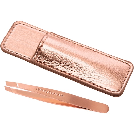 Tweezerman Mini Slanted Tweezer Rose Gold