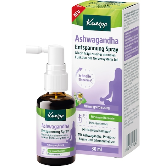 Kneipp Nahrungsergänzungsmittel Ashwagandha Spray Nerven & Beruhigung Unisex 30 ml
