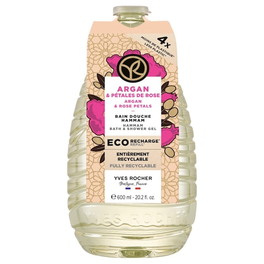 Yves Rocher Argan & Rose Hammam Bath Shower Gel Duschgel Damen 600 ml