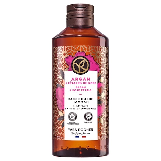Yves Rocher Argan & Rose Hammam Bath Shower Gel Duschgel Damen 400 ml