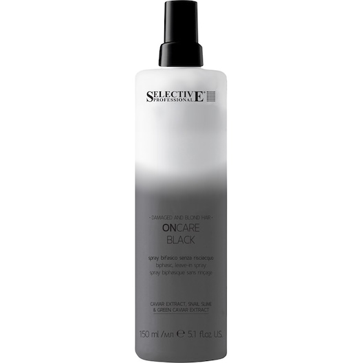 Selective Professional OnCare Black Biphasic Leave-in Spray for Damaged & Blonde Hair Sprühkur Unisex 150 ml