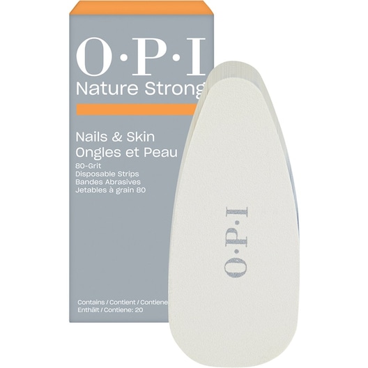 OPI Neglepleje Dual Sided Foot File Disposable Strips 80/120 Grit Neglefiler Female