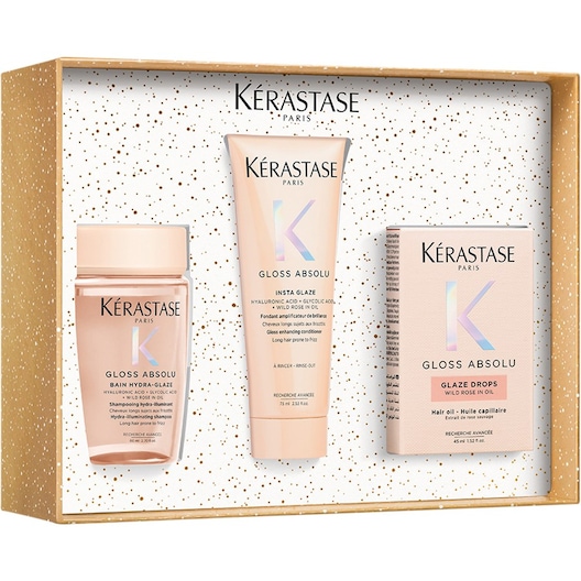 Kérastase Gloss Absolu Trio Oil XMas Set Fugtgivende shampoo Female