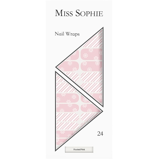 Miss Sophie Neglefolier Frosted Pink Neglestickers Female