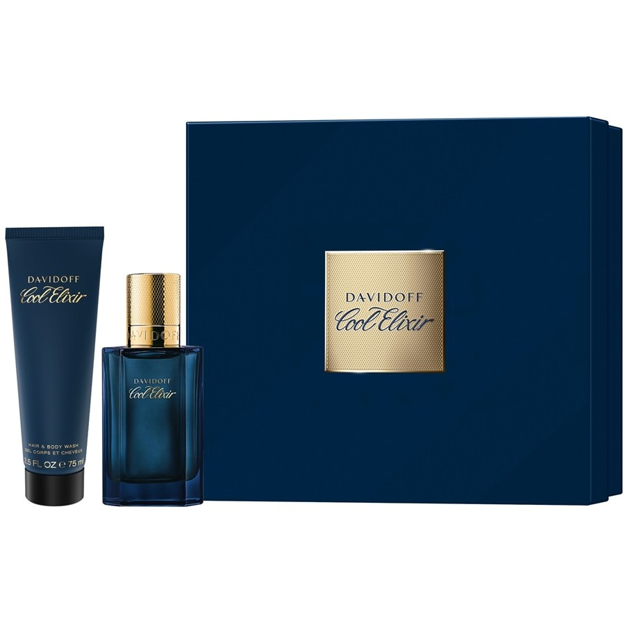 davidoff cool elixir ekstrakt perfum 50 ml   zestaw  