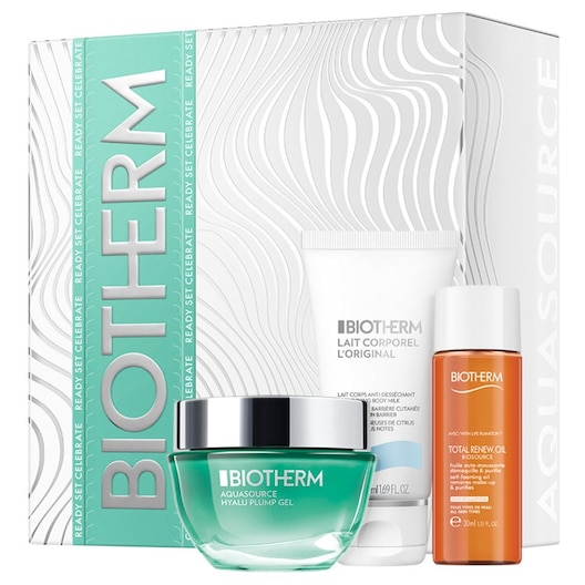 Biotherm Aquasource Hyalu Plump Gel Set Fugtighedscreme Female
